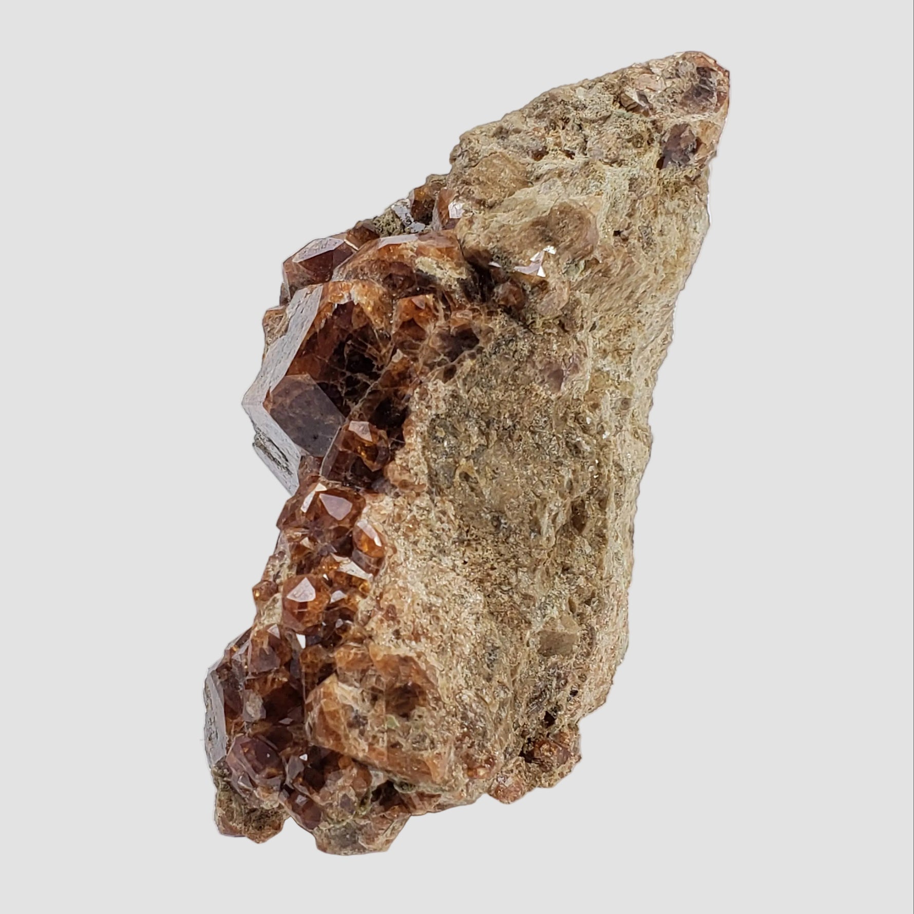  Spessartine Garnet Crystals on Matrix | Orange | 240 Grams | Kern County, CA 3