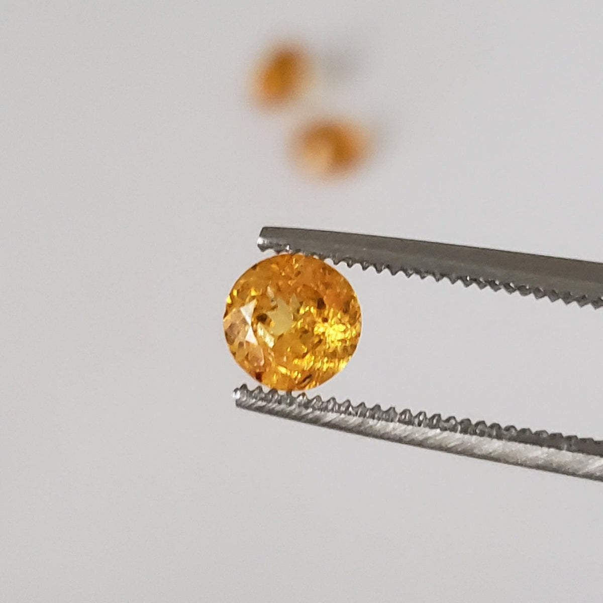  Spessartite Garnet | 3 piece Lot | Round Cut | 4.8mm 7