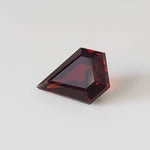  Spessartite Garnet | Kite Shape Cut | Dark Red Orange | 7.5x9.7mm 2.3ct 