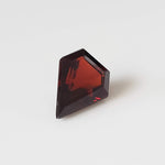  Spessartite Garnet | Kite Shape Cut | Dark Red Orange | 7.5x9.7mm 2.3ct 2