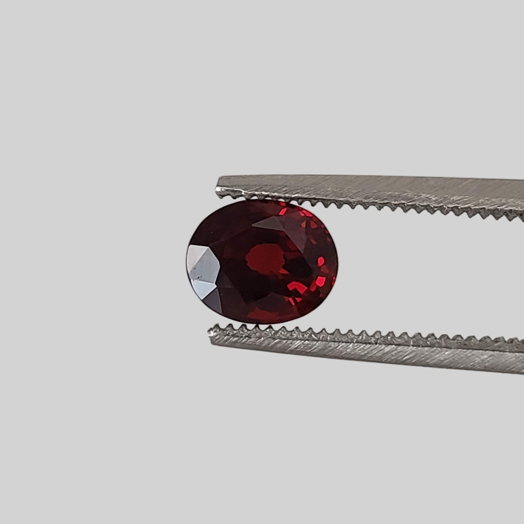  Spessartite Garnet | Oval Cut | Reddish Orange | 6x4.8mm 1.0ct 