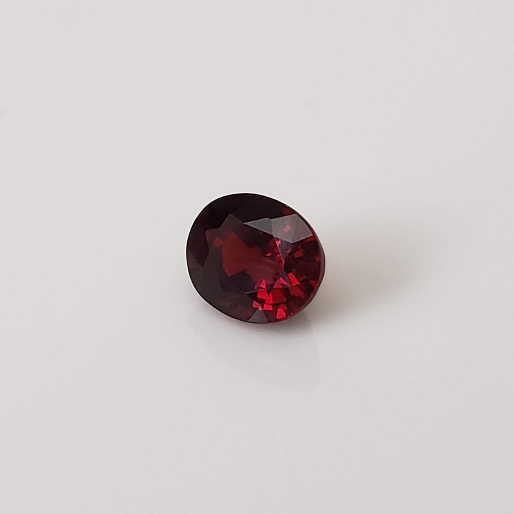  Spessartite Garnet | Oval Cut | Reddish Orange | 6x4.8mm 1.0ct 4