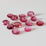Spinel | 13 Piece Gemstone Lot | Oval Cut | Red | 1.88tcw 0