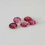 Spinel | 13 Piece Gemstone Lot | Oval Cut | Red | 1.88tcw 3