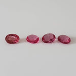 Spinel | 13 Piece Gemstone Lot | Oval Cut | Red | 1.88tcw 5