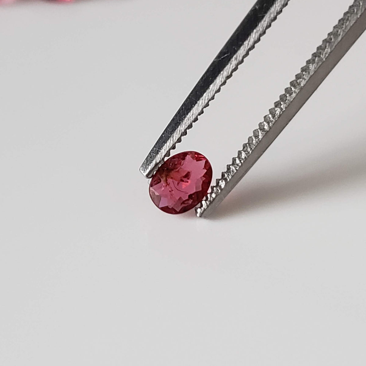  Spinel | 5 Piece Lot | Oval Cut | Red | 0.77tcw 3