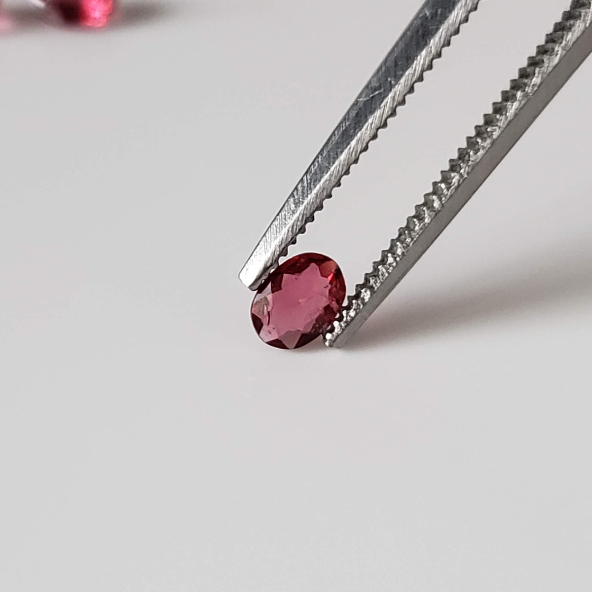  Spinel | 5 Piece Lot | Oval Cut | Red | 0.77tcw 4