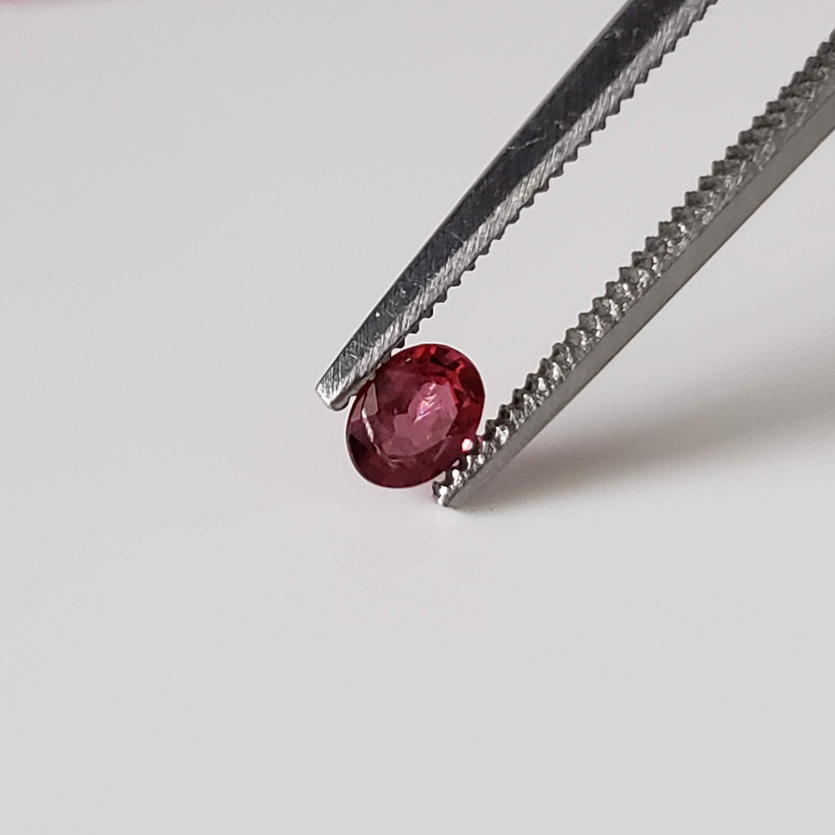  Spinel | 5 Piece Lot | Oval Cut | Red | 0.77tcw 5