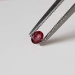  Spinel | 5 Piece Lot | Oval Cut | Red | 0.77tcw 5