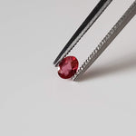  Spinel | 5 Piece Lot | Oval Cut | Red | 0.77tcw 6