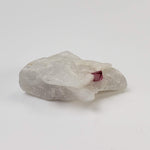  Spinel Crystal in Marble Host | Red Spinel | 12.4 gr, 61.9 ct | Mogok, Myanmar 