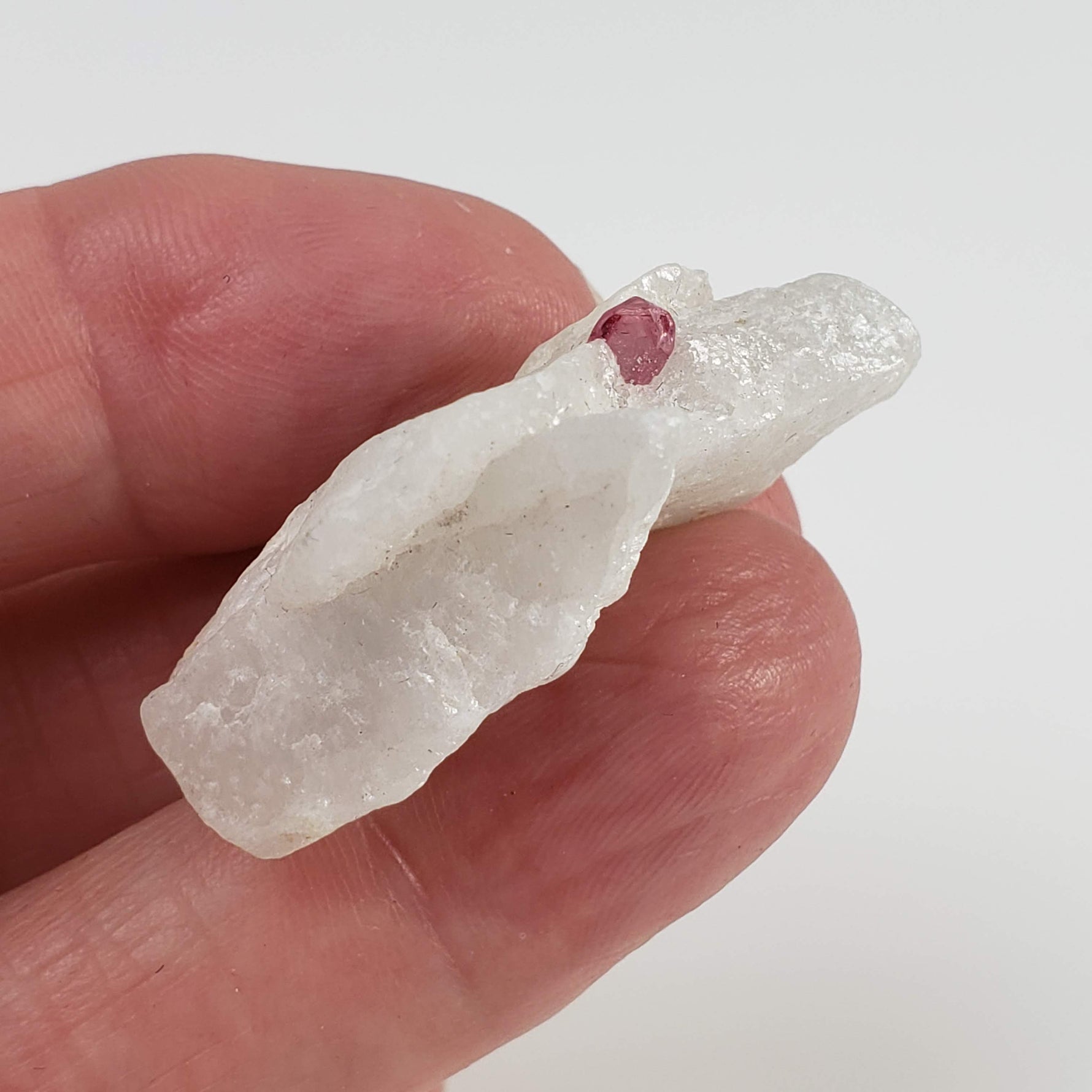  Spinel Crystal in Marble Host | Red Spinel | 12.4 gr, 61.9 ct | Mogok, Myanmar 5