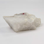  Spinel Crystal in Marble Host | Red Spinel | 212.7 gr, 1,063.5 ct | Mogok, Myanmar 4