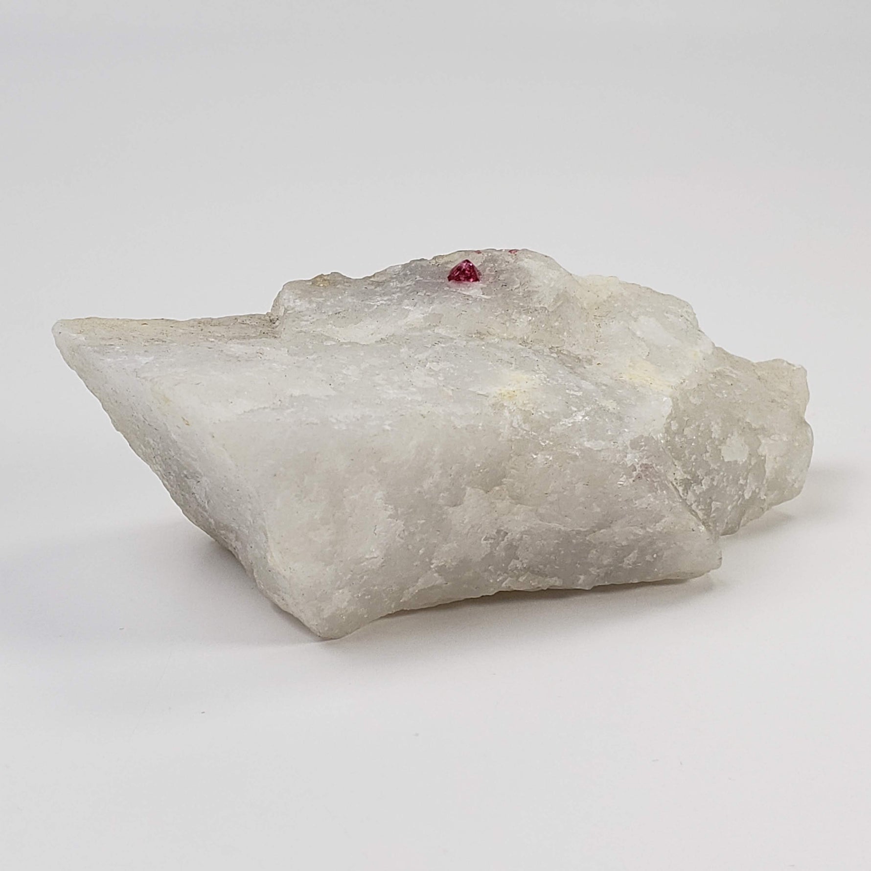  Spinel Crystal in Marble Host | Red Spinel | 212.7 gr, 1,063.5 ct | Mogok, Myanmar 4