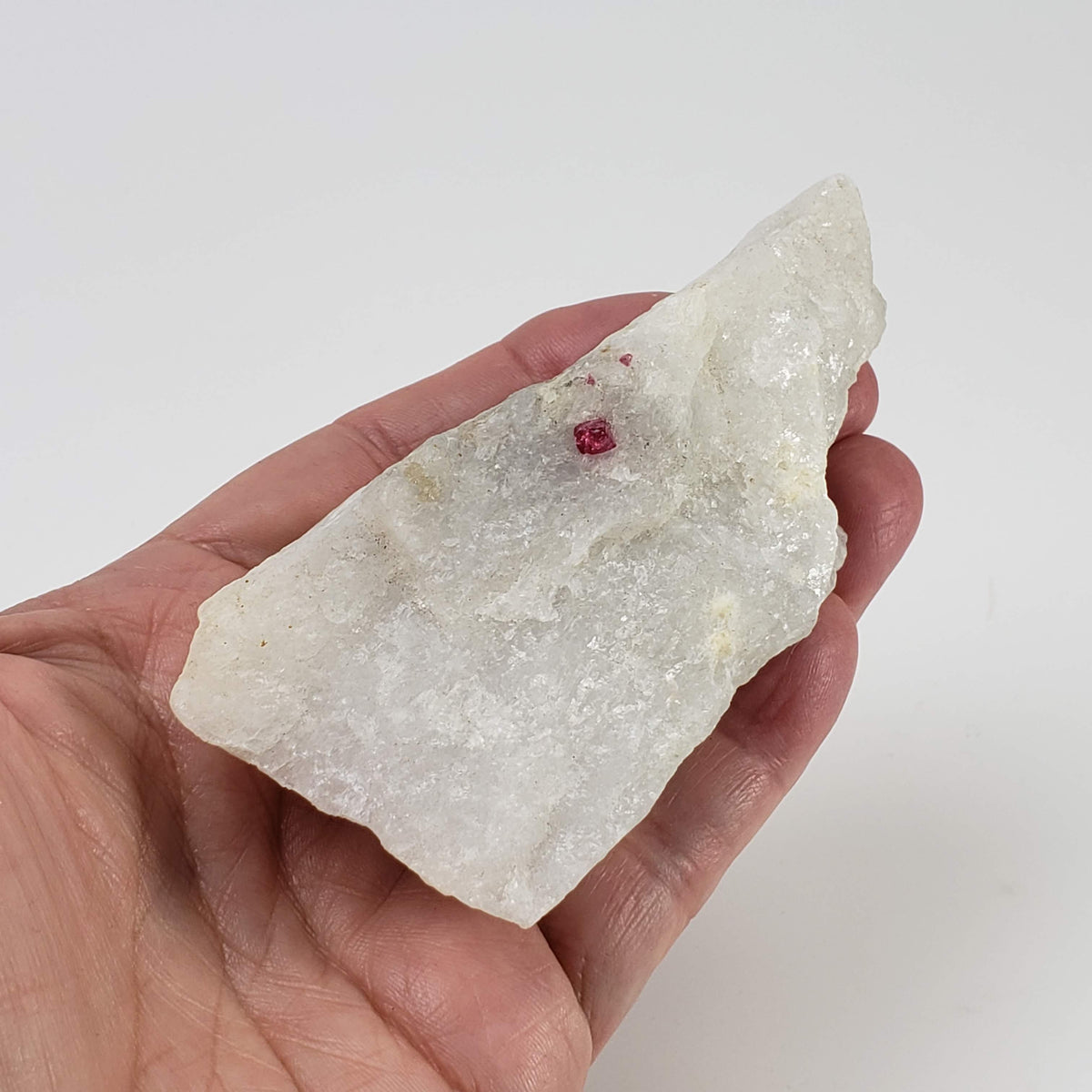  Spinel Crystal in Marble Host | Red Spinel | 212.7 gr, 1,063.5 ct | Mogok, Myanmar 7