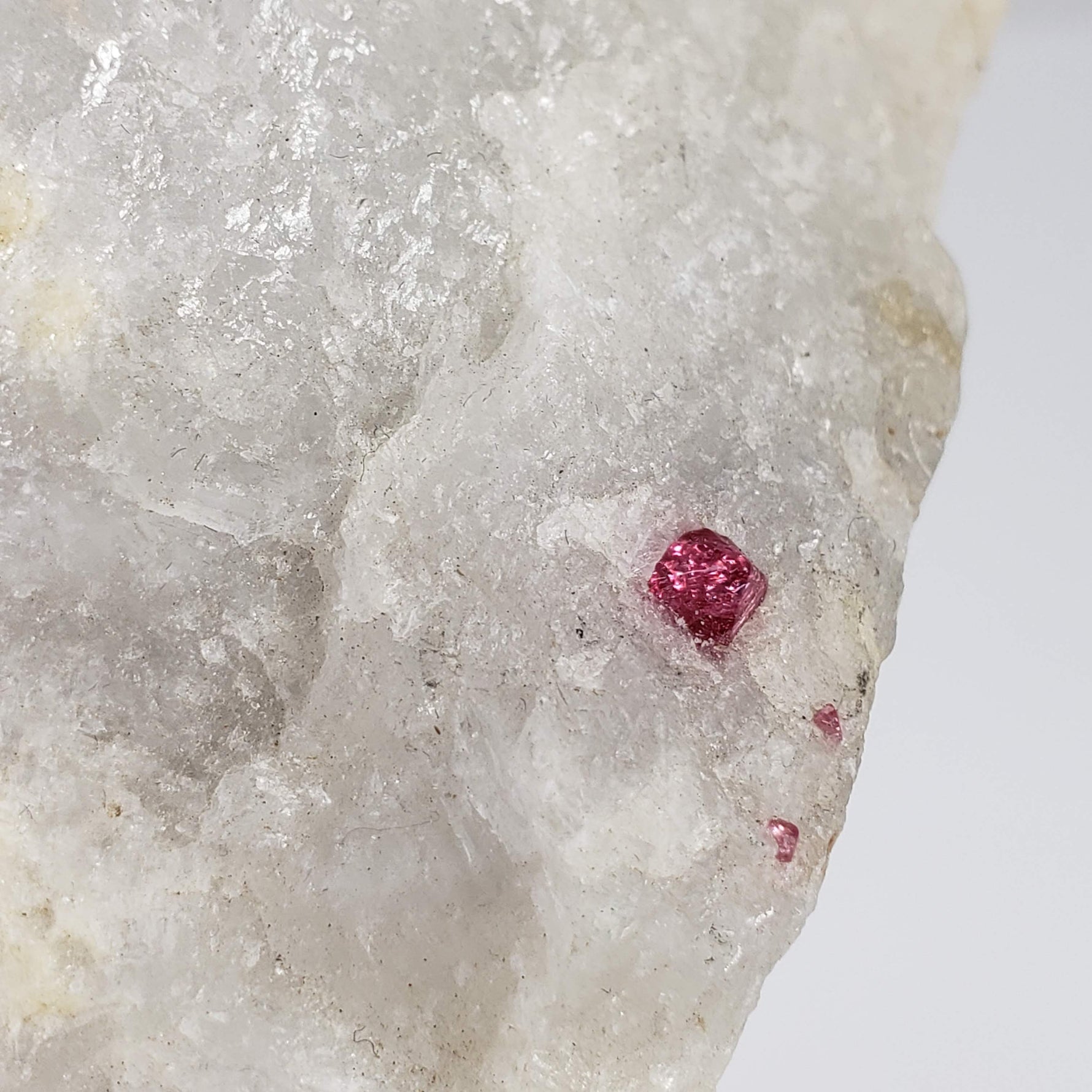  Spinel Crystal in Marble Host | Red Spinel | 212.7 gr, 1,063.5 ct | Mogok, Myanmar 1