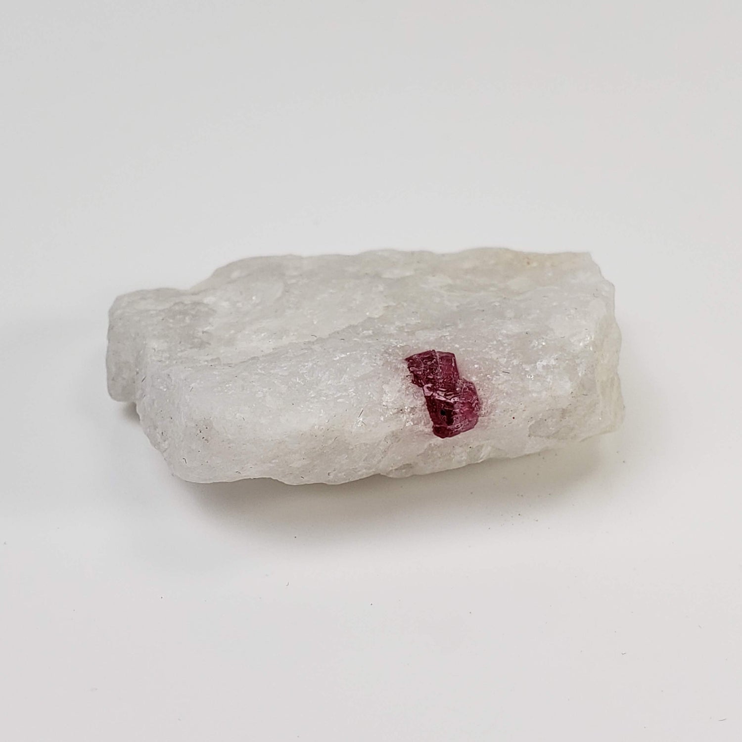  Spinel Crystal in Marble Host | Red Spinel | 23 gr, 114.8 ct | Mogok, Myanmar 