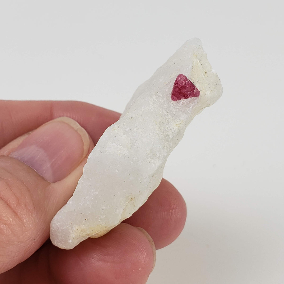  Spinel Crystal in Marble Host | Red Spinel | 29 gr, 145.7 ct | Mogok, Myanmar 3