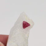 Spinel Crystal in Marble Host | Red Spinel | 29 gr, 145.7 ct | Mogok, Myanmar 4