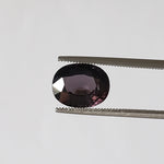  Spinel | Oval Cut | Deep Purple | Natural | 10x7.8mm 3.0ct 