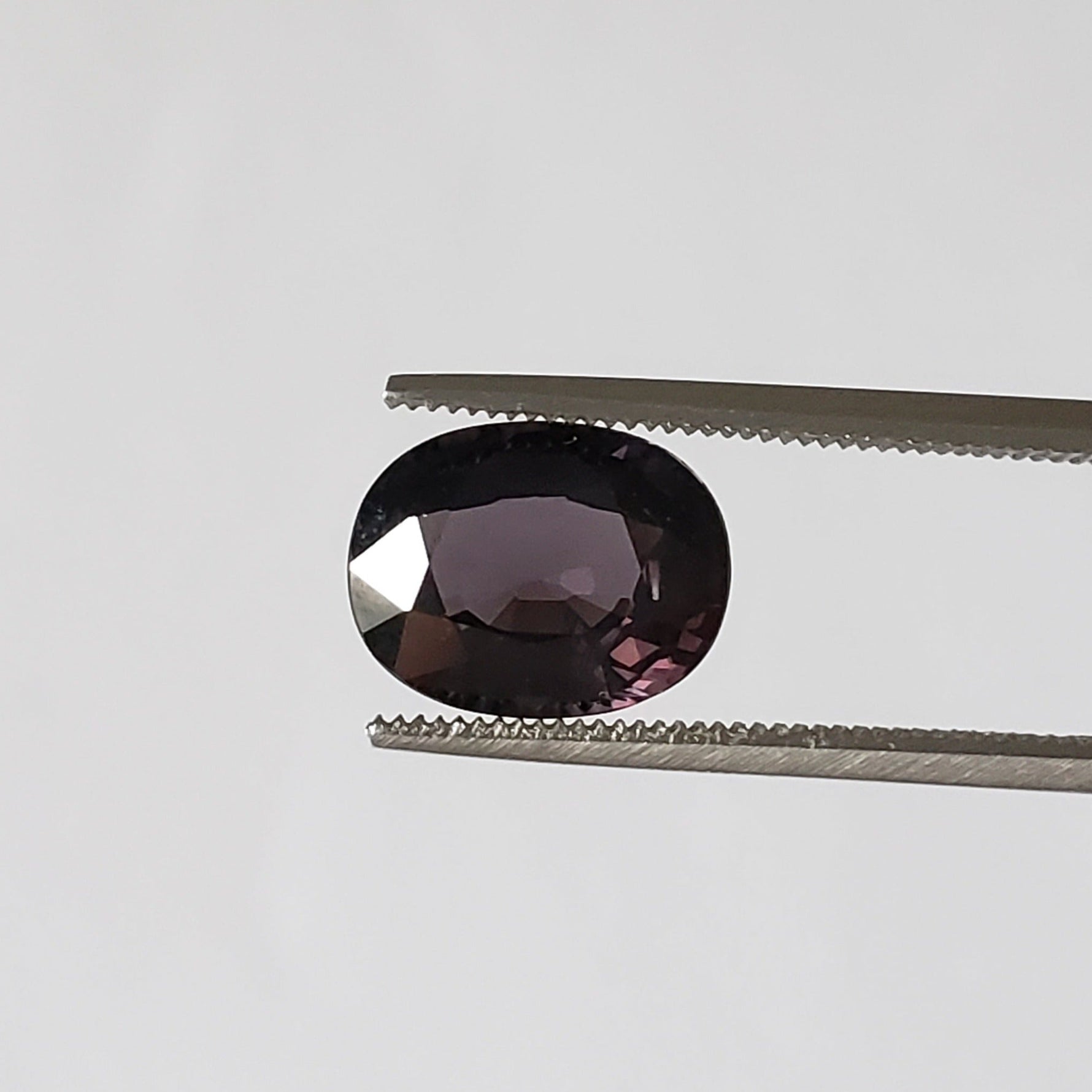  Spinel | Oval Cut | Deep Purple | Natural | 10x7.8mm 3.0ct 