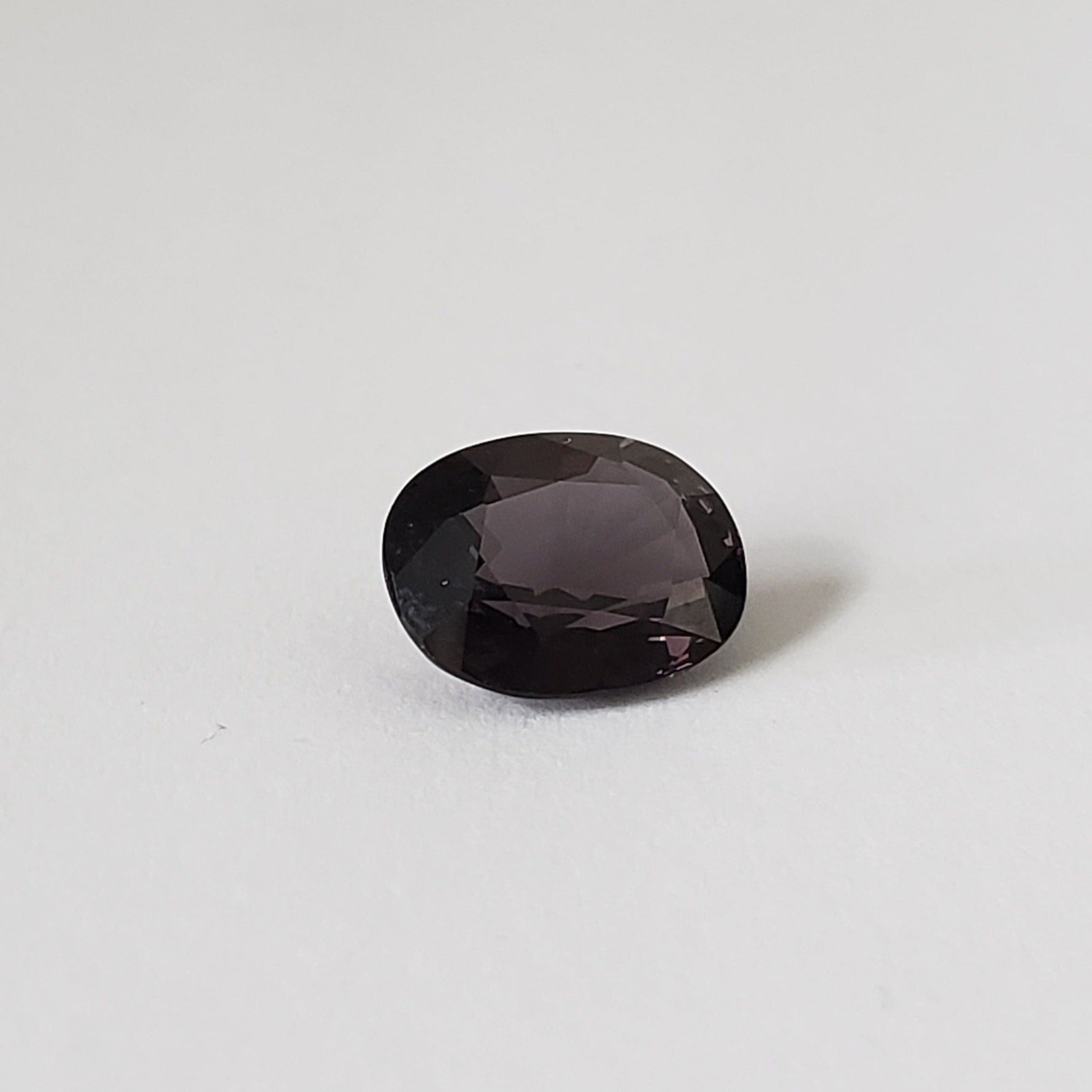  Spinel | Oval Cut | Deep Purple | Natural | 10x7.8mm 3.0ct 3