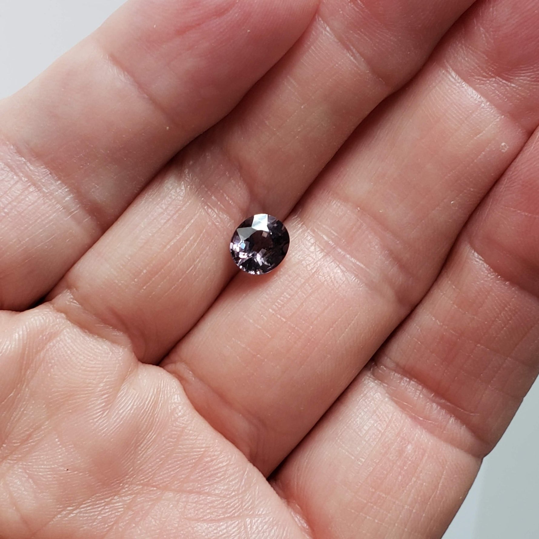  Spinel | Oval Cut | Purple | Natural | 7.5x6.5mm 1.7ct 7