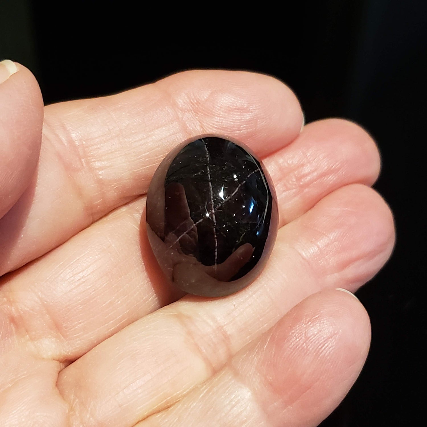  Star Garnet | Untreated Garnet | Oval Cabochon | Blood Red | 27.7x22.3mm 133.5ct 