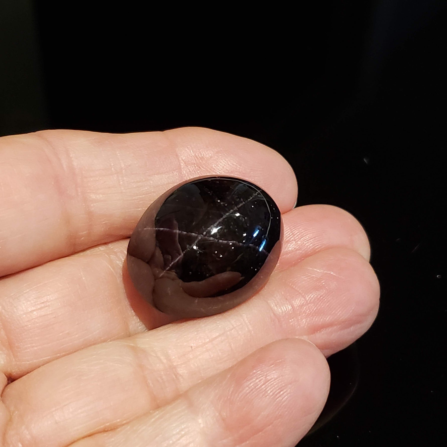  Star Garnet | Untreated Garnet | Oval Cabochon | Blood Red | 27.7x22.3mm 133.5ct 2