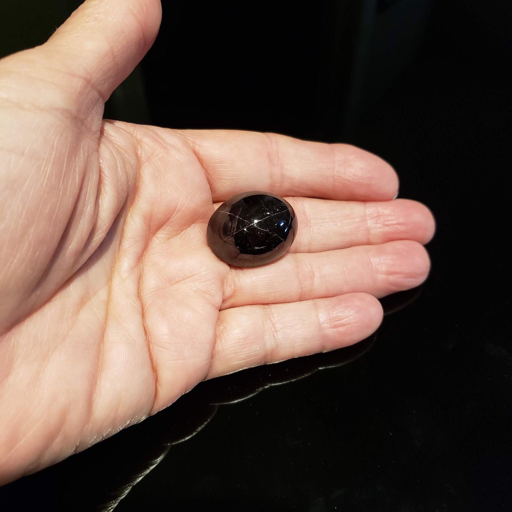  Star Garnet | Untreated Garnet | Oval Cabochon | Blood Red | 27.7x22.3mm 133.5ct 5