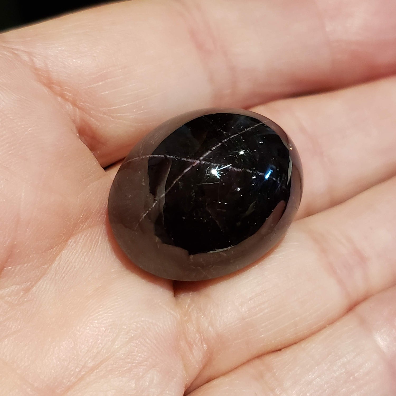  Star Garnet | Untreated Garnet | Oval Cabochon | Blood Red | 27.7x22.3mm 133.5ct 1