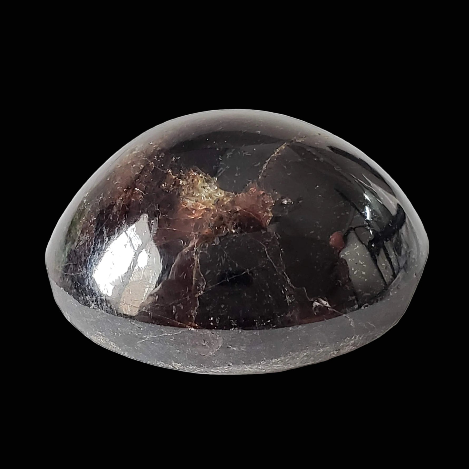  Star Garnet | Untreated Garnet | Oval Cabochon | Blood Red | 33x26.8mm 185.2ct 4