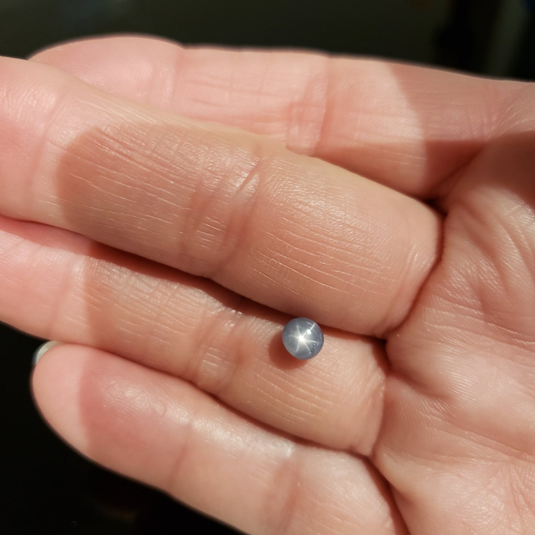  Star Sapphire | Oval Cabochon | Blue | 5.5x5.0mm 1.5ct | Myanmar 6