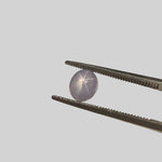  Star Sapphire | Oval Cabochon | Blue | 6.4x5.5mm 1.7ct | Myanmar 