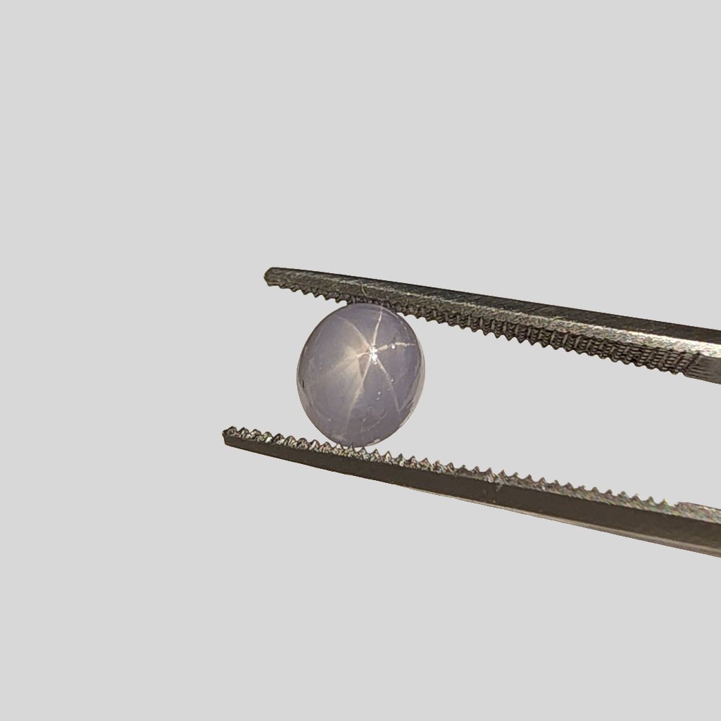  Star Sapphire | Oval Cabochon | Blue | 6.4x5.5mm 1.7ct | Myanmar 1