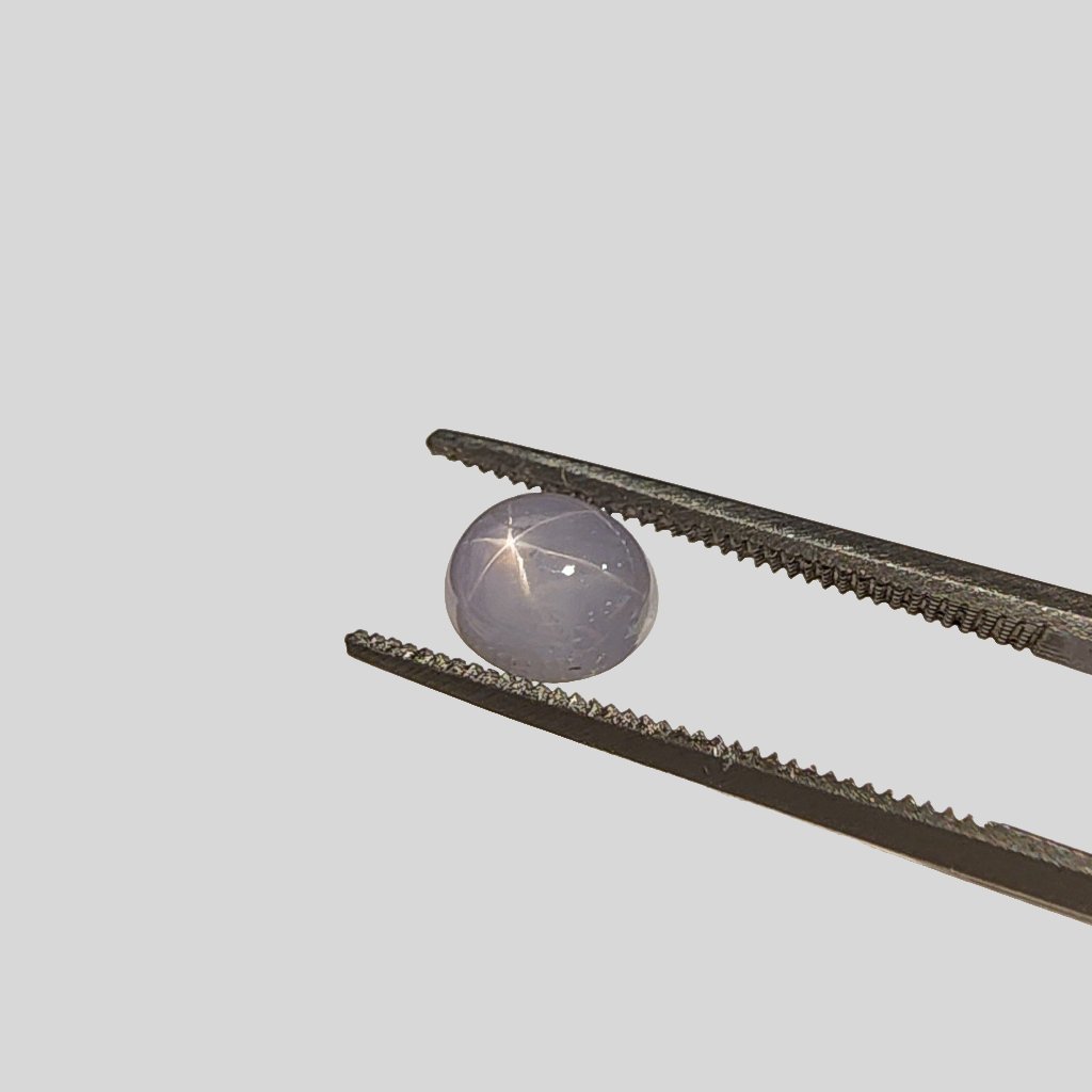  Star Sapphire | Oval Cabochon | Blue | 6.4x5.5mm 1.7ct | Myanmar 2