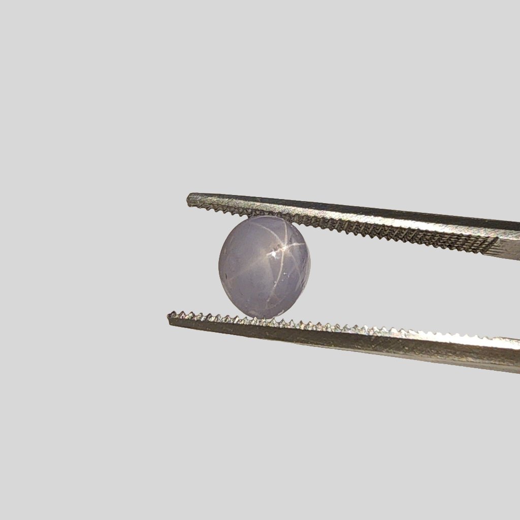  Star Sapphire | Oval Cabochon | Blue | 6.4x5.5mm 1.7ct | Myanmar 3