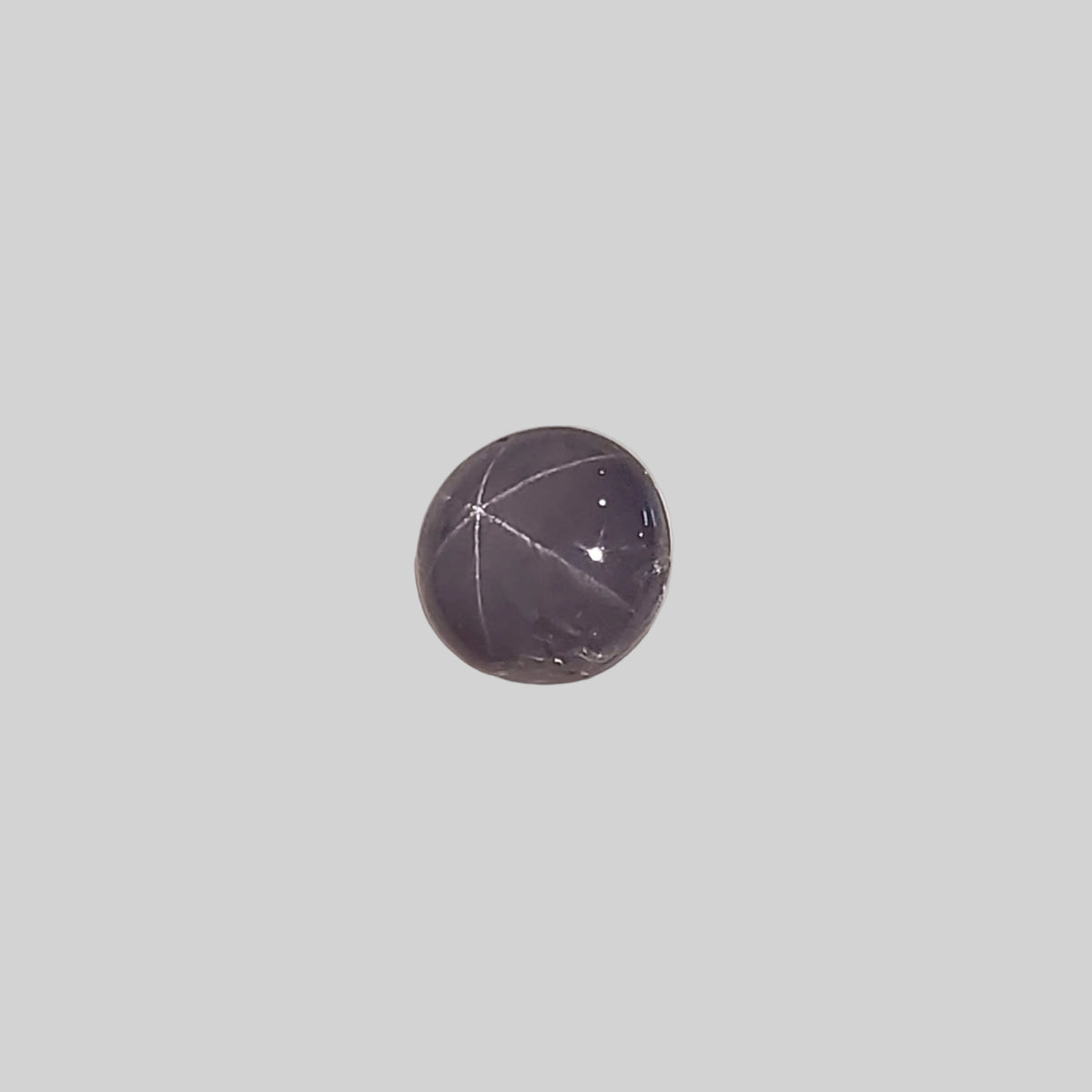  Star Sapphire | Oval Cabochon | Blue | 6.5x6.0mm 1.7ct | Myanmar 5