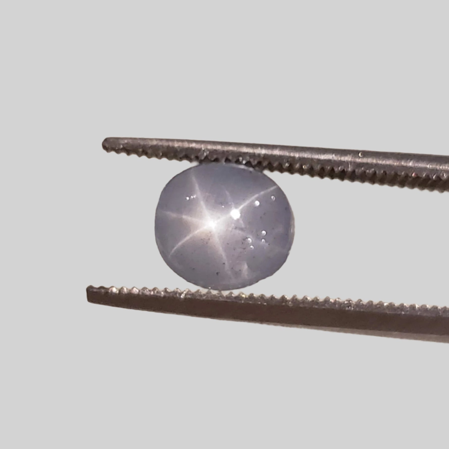  Star Sapphire | Oval Cabochon | Blue | 7.0x6.5mm 2.0ct | Myanmar 2