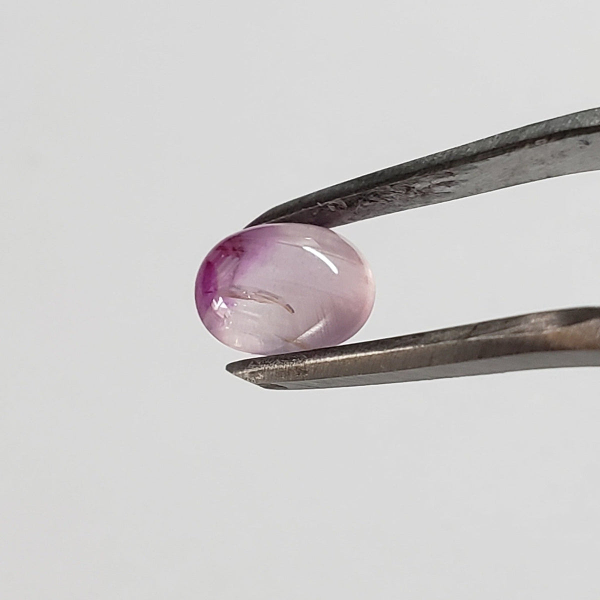  Star Sapphire | Oval Cabochon | Pink | 6.7x5.1mm 1.5ct | Myanmar 6