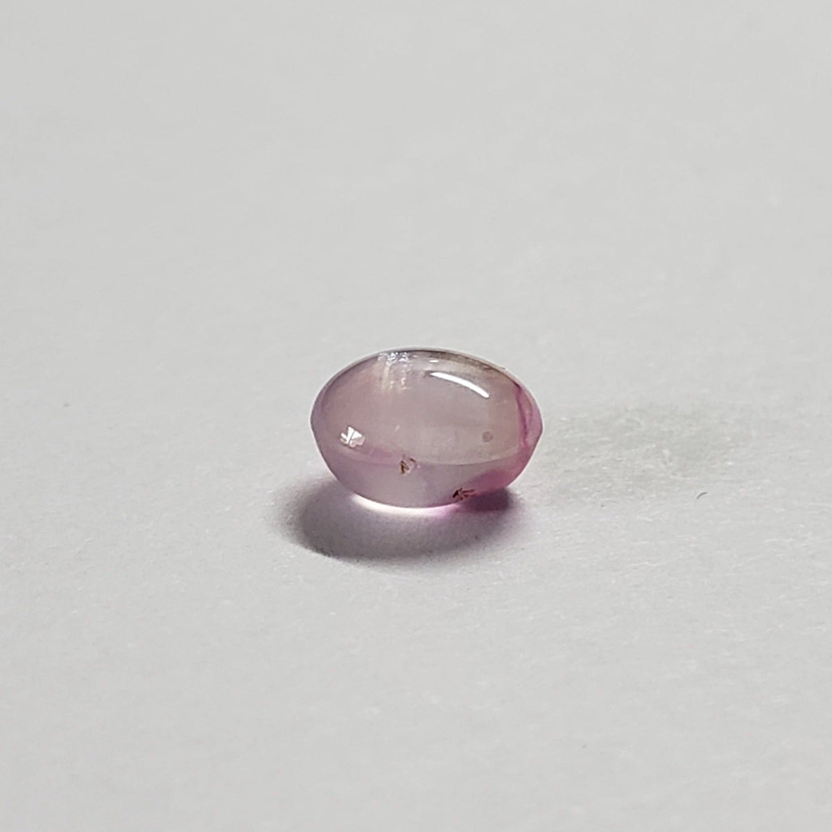  Star Sapphire | Oval Cabochon | Pink | 6.7x5.1mm 1.5ct | Myanmar 8