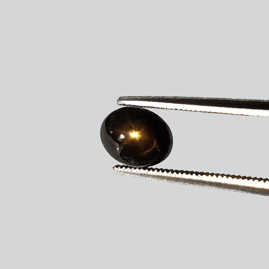  Star Sapphire | Oval Cabochon | Yellow | 7.5x6mm 2.2ct | Thailand | SO24 