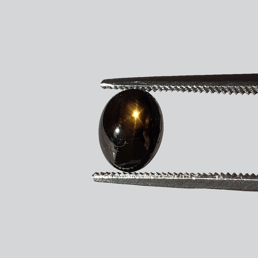  Star Sapphire | Oval Cabochon | Yellow | 7.5x6mm 2.2ct | Thailand | SO24 4