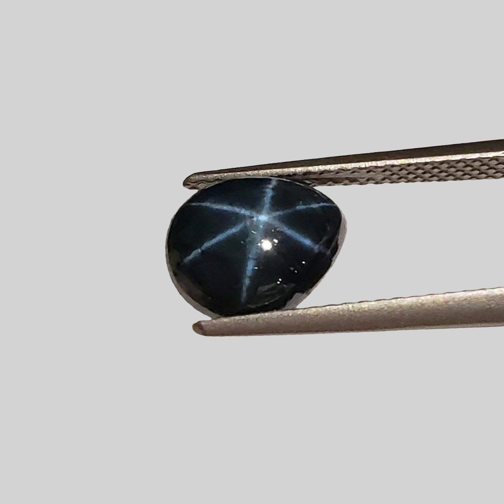  Star Sapphire | Pear Shape Cabochon | Royal Blue | 10x8mm | SO24 1