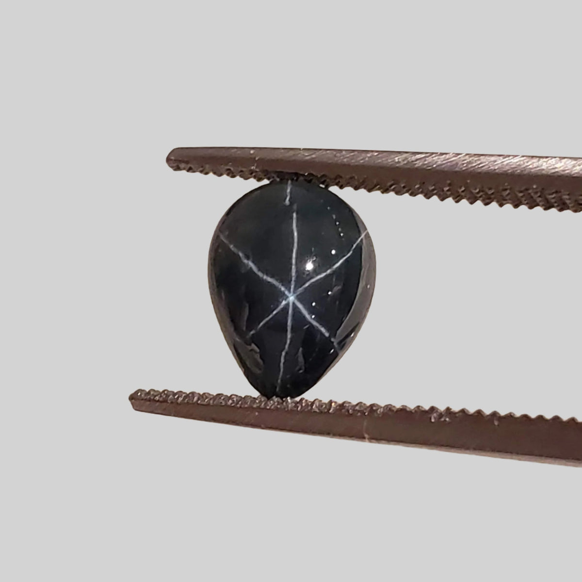  Star Sapphire | Pear Shape Cabochon | Royal Blue | 8x6mm 