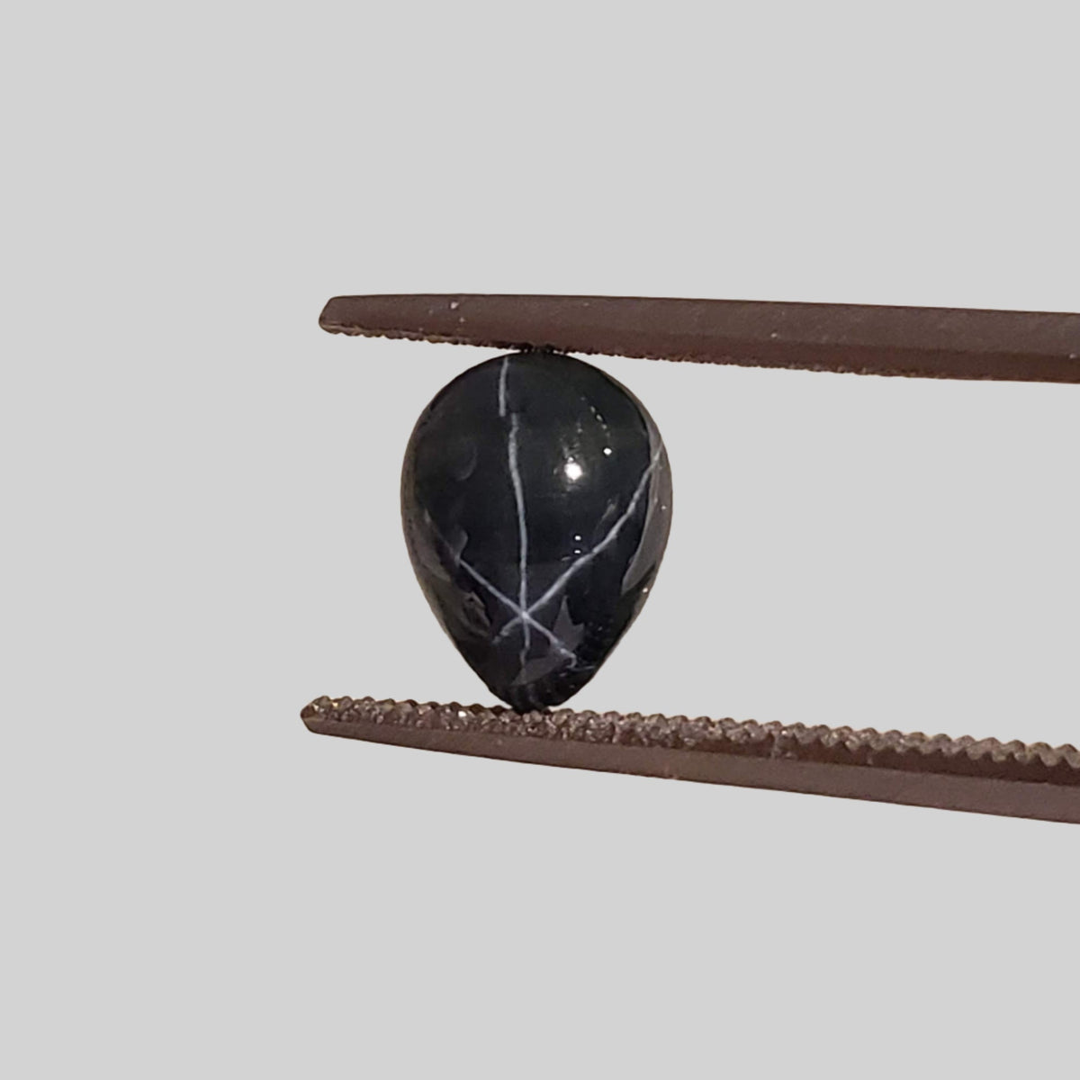  Star Sapphire | Pear Shape Cabochon | Royal Blue | 8x6mm 2