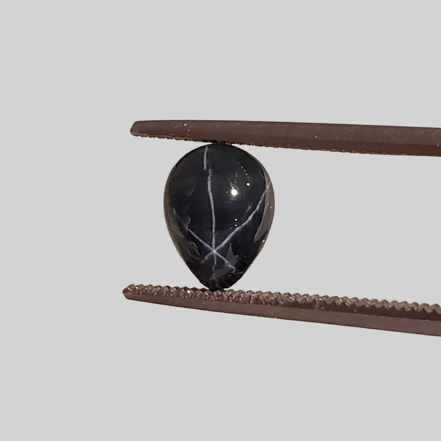  Star Sapphire | Pear Shape Cabochon | Royal Blue | 8x6mm 2
