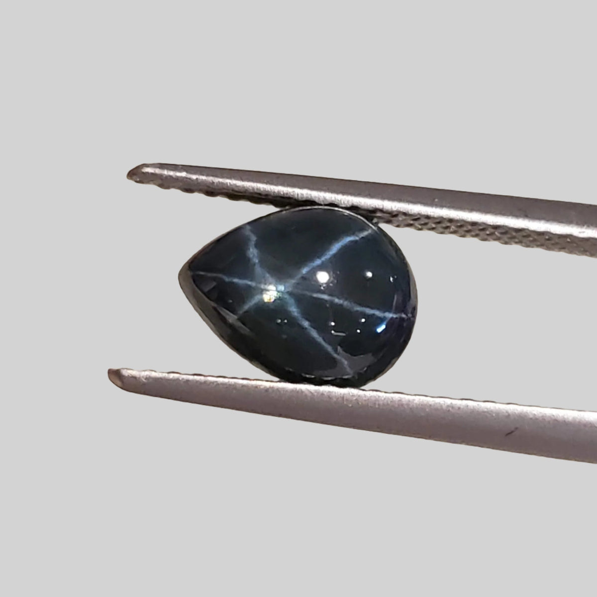  Star Sapphire | Pear Shape Cabochon | Royal Blue | 9x6.7mm 1
