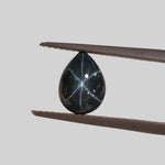  Star Sapphire | Pear Shape Cabochon | Royal Blue | 9x6.7mm 