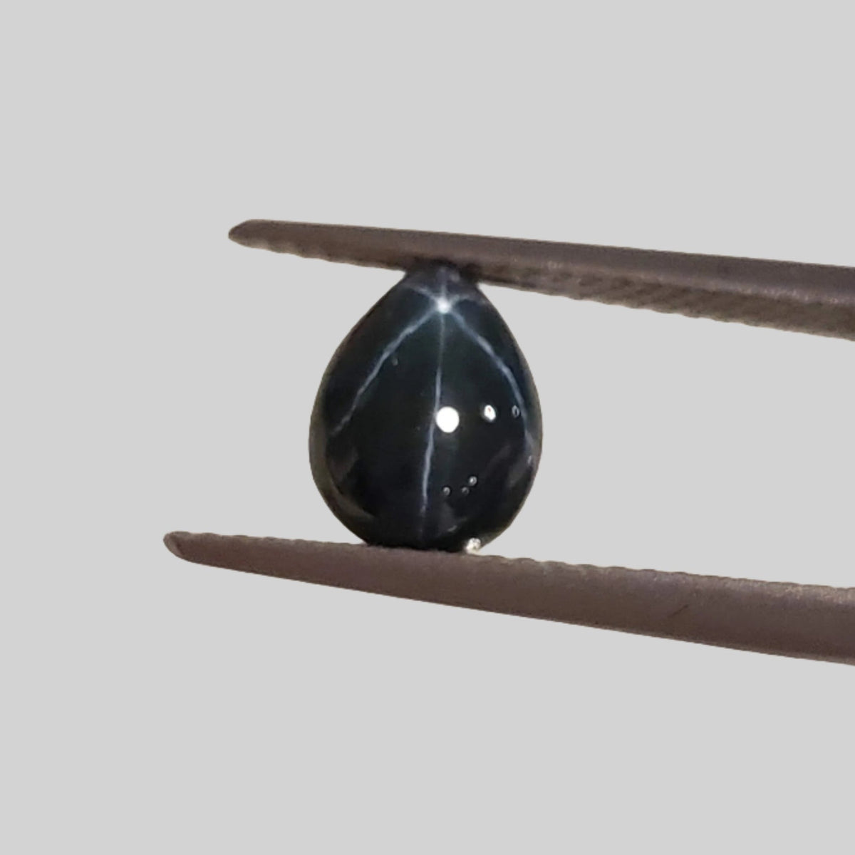  Star Sapphire | Pear Shape Cabochon | Royal Blue | 9x6.7mm 4